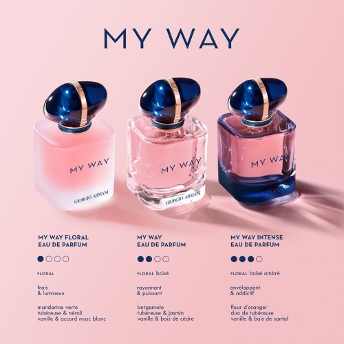 MY WAY FLORAL Eau de Parfum Vaporisateur Rechargeable