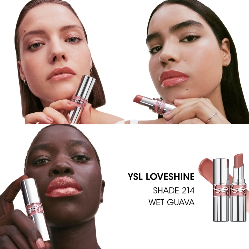 YSL LOVESHINE Rouge à lèvres brillant et soin