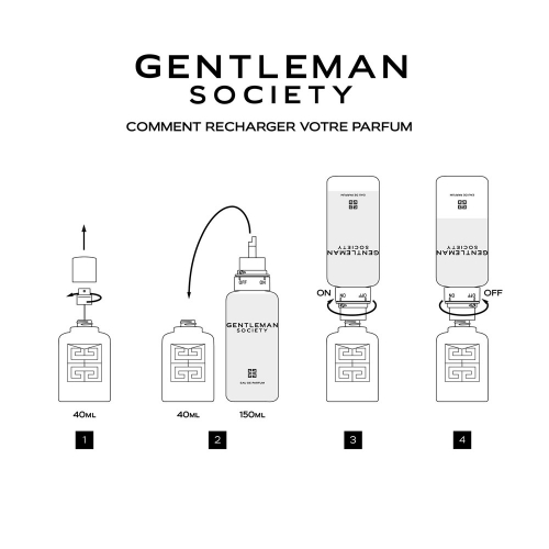 GENTLEMAN SOCIETY Eau de Parfum Rechargeable