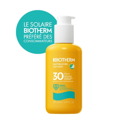 WATERLOVER  LAIT SOLAIRE SPF30 Lait Solaire Visage et Corps