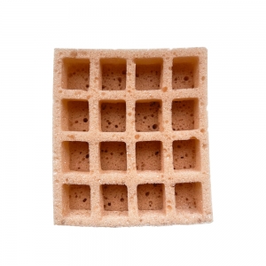BAIN Eponge de douche gaufre