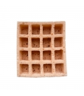 BAIN Eponge de douche gaufre