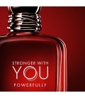 Emporio Armani Stronger With You Powerfully Eau de Parfum fougère ambrée fruitée pour homme - Notes de cerise, épices, marron glacés et bois ambrés