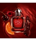 Emporio Armani Stronger With You Powerfully Eau de Parfum fougère ambrée fruitée pour homme - Notes de cerise, épices, marron glacés et bois ambrés