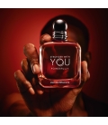 Emporio Armani Stronger With You Powerfully Eau de Parfum fougère ambrée fruitée pour homme - Notes de cerise, épices, marron glacés et bois ambrés