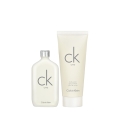 CK ONE  Coffret cadeau unisexe Eau de Toilette et Gel Douche