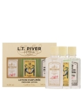 REINE DES FLEURS, EAU DES PRINCES, EAU TRIPLE ÉTHÉRÉE  Coffret Trio Historique Lotion Parfumée