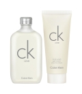 CK ONE Coffret Eau de Toilette unisexe et Gel Douche