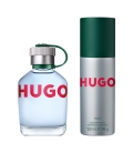 HUGO MAN Coffret Eau de Toilette pour Homme et Spray Déodorant
