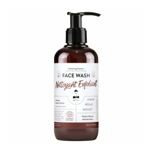 FACE WASH Nettoyant Exfoliant Cosmos Nat pour Hommes