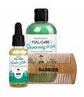 FULL CARE Coffret Cadeau Barbe & Cheveux pour hommes