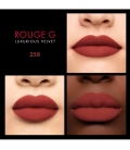 ROUGE G LUXURIOUS VELVET Le rouge à lèvres mat velours Haute pigmentation confort* & tenue** 16H