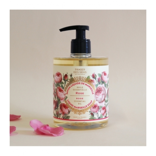 SAVON LIQUIDE DE MARSEILLE Rose Restructurante