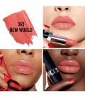 ROUGE DIOR Rouge à lèvres rechargeable couleur couture, 4 finis : satin, mat, métallique et velours
