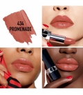 ROUGE DIOR Rouge à lèvres rechargeable couleur couture, 4 finis : satin, mat, métallique et velours