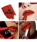 ROUGE DIOR Rouge à lèvres rechargeable couleur couture, 4 finis : satin, mat, métallique et velours