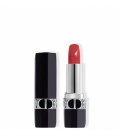 ROUGE DIOR Rouge à lèvres rechargeable couleur couture, 4 finis : satin, mat, métallique et velours