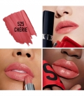 ROUGE DIOR Rouge à lèvres rechargeable couleur couture, 4 finis : satin, mat, métallique et velours