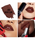 ROUGE DIOR Rouge à lèvres rechargeable couleur couture, 4 finis : satin, mat, métallique et velours