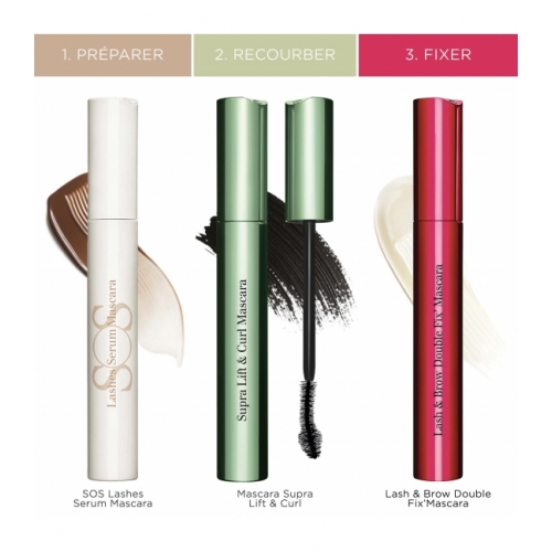 SUPRA LIFT & CURL MASCARA Effet Liftant Courbe & Volume Déployés