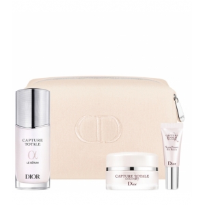 TROUSSE CAPTURE TOTALE 3 produits soin anti-âge - Sérum visage, crème fermeté et sérum yeux