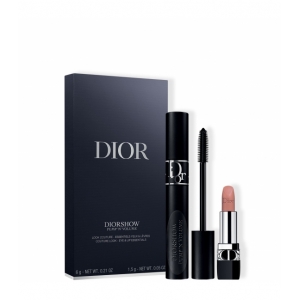 COFFRET DIORSHOW Look Couture Essentiels Yeux et Lèvres Mascara et mini-rouge à lèvres
