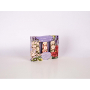 COFFRET 3 CRÈMES MAINS  Verveine, Rose, Lavande