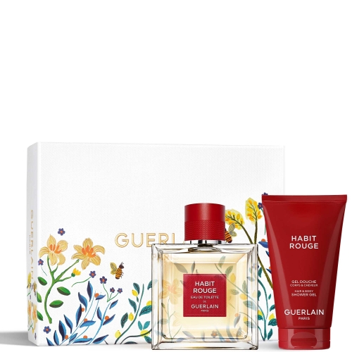 Guerlain HABIT ROUGE Coffret Eau de Toilette Vaporisateur Oia Parfums