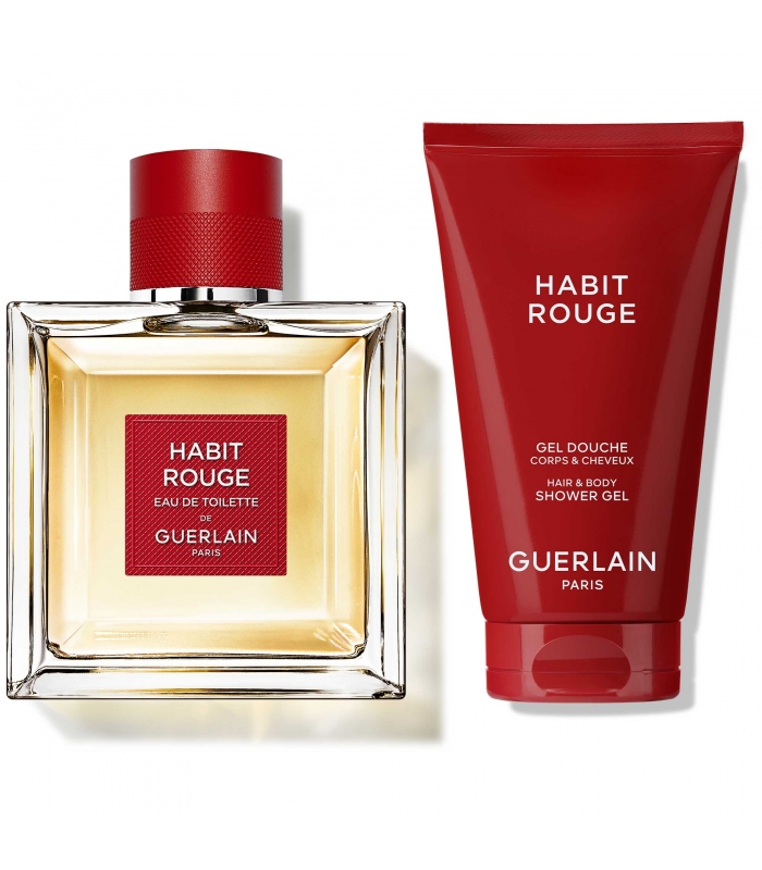 Guerlain HABIT ROUGE Coffret Eau de Toilette Vaporisateur Oia Parfums