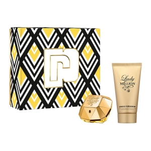 LADY MILLION Coffret Eau de Parfum et lait pour le corps