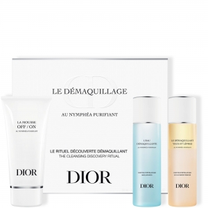 LE DÉMAQUILLAGE AU NYMPHÉA Coffret soin - mousse nettoyante, eau micellaire, démaquillant yeux et lèvres