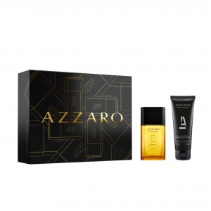 AZZARO POUR HOMME Coffret Eau de Toilette + Shampooing Cheveux et Corps