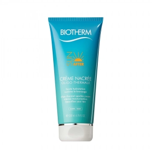 BIOTHERM SOLAIRE Crème nacrée après-soleil oligo-thermale hautement hydratante