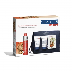 CLARINS MEN Coffret ClarinsMen Energisant Essentiels nettoyants & énergisants
