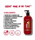 UNIQ ONE 2 en 1 shampoing et après-shampoing 10 bienfaits, tous types de cheveux