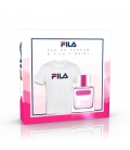 FILA PRESTIGE FEMME Coffret Eau de Parfum vapo 100 ml + tee-shirt