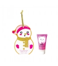 BONHOMME DE NEIGE Bonhomme de neige Santa - Crème mains et ongles Cerise 