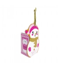 BONHOMME DE NEIGE Bonhomme de neige Santa - Crème mains et ongles Cerise 