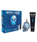 POLICE TO BE Coffret Eau de toilette + Gel douche et Shampoing