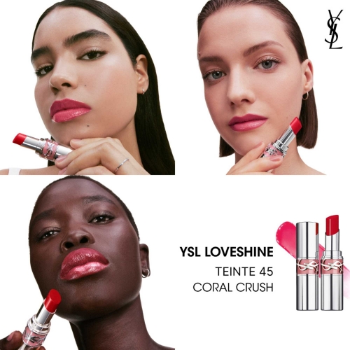 YSL LOVESHINE Rouge à lèvres brillant et soin