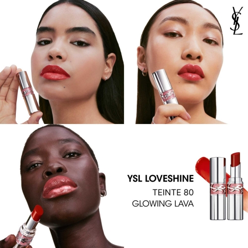 YSL LOVESHINE Rouge à lèvres brillant et soin