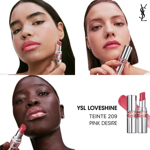 YSL LOVESHINE Rouge à lèvres brillant et soin