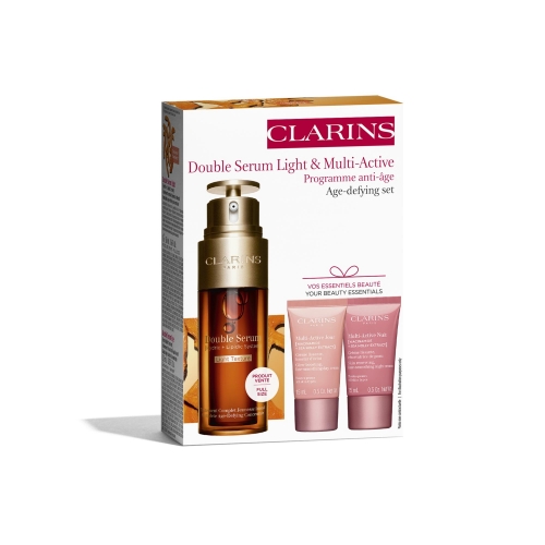 COFFRET DOUBLE SERUM LIGHT TEXTURE & MULTI-ACTIVE Soin Visage