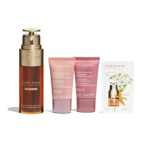 COFFRET DOUBLE SERUM LIGHT TEXTURE & MULTI-ACTIVE Soin Visage