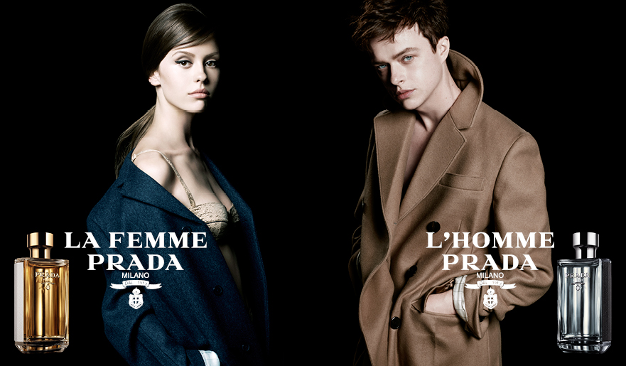 PRADA L'Homme et La Femme Prada les nouveaux parfums