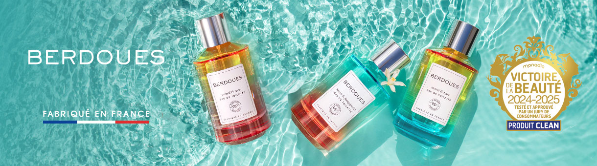 Eau de toilette solaire et fleurie