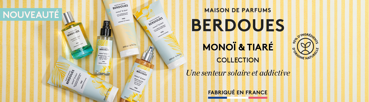 Berdoues, Monoï et Tiaré